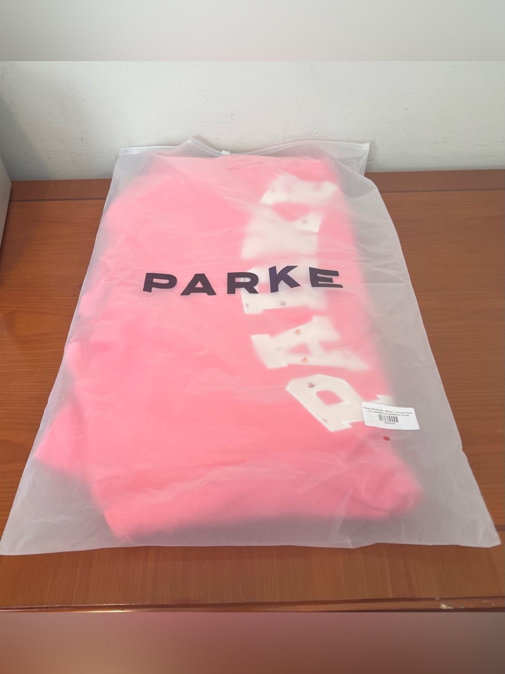 NEW Parke Maggie &Emma Heritage Varsity Mockneck Sweatshirt Size S/M - Picture 3 of 3
